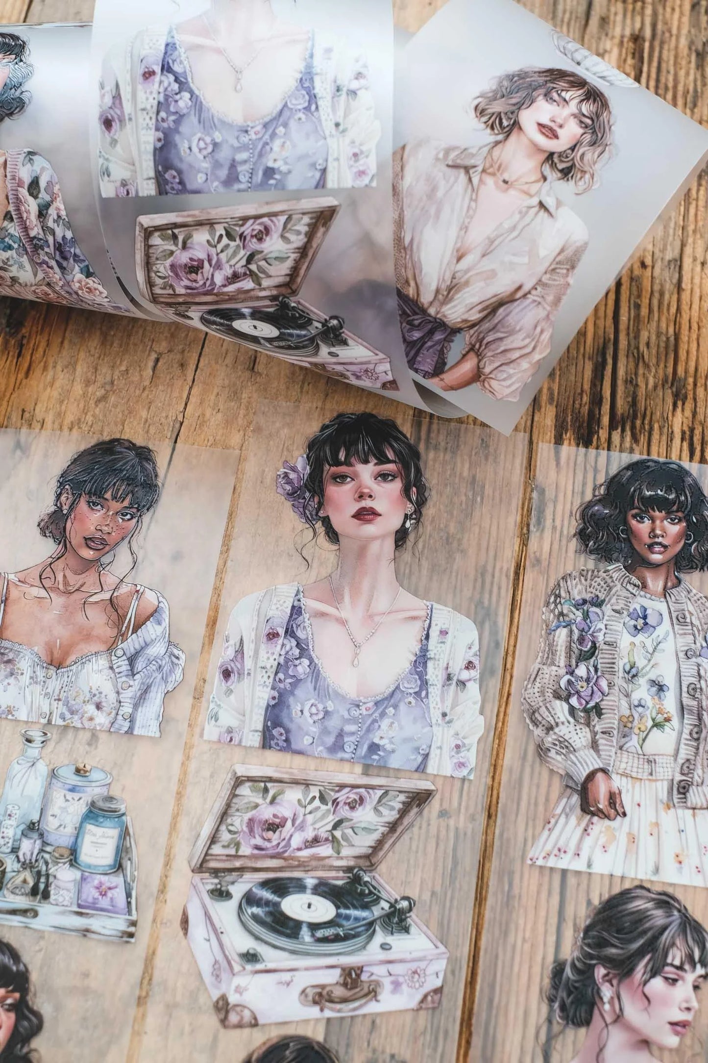 LG| Soft purple vintage cottage