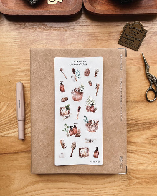 Spa Day Sticker Sheet