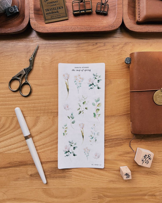 The Cusp of Spring Sticker Sheet